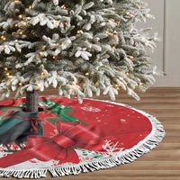 Funny Christmas Raven Tree Skirt Merry F Caw F - Wonder Print Shop