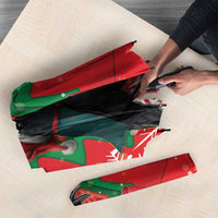 Funny Christmas Raven Umbrella Merry F Caw F - Wonder Print Shop