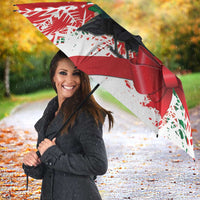 Funny Christmas Raven Umbrella Merry F Caw F - Wonder Print Shop