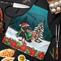 F Caw F Raven Santa Apron Funny Christmas - Wonder Print Shop