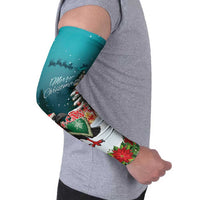 F Caw F Raven Santa Arm Sleeves Funny Christmas - Wonder Print Shop