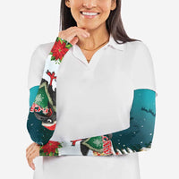 F Caw F Raven Santa Arm Sleeves Funny Christmas - Wonder Print Shop