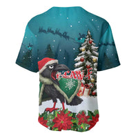 F Caw F Raven Santa Baseball Jersey Funny Christmas - Wonder Print Shop