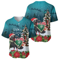 F Caw F Raven Santa Baseball Jersey Funny Christmas - Wonder Print Shop