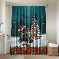 F Caw F Raven Santa Bathroom Set Funny Christmas - Wonder Print Shop