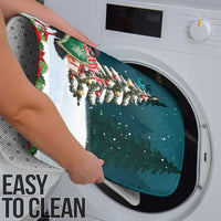 F Caw F Raven Santa Bathroom Set Funny Christmas - Wonder Print Shop