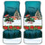 F Caw F Raven Santa Car Mats Funny Christmas - Wonder Print Shop