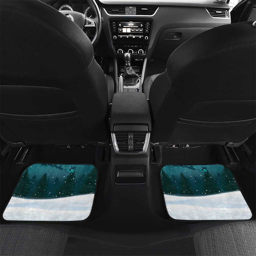F Caw F Raven Santa Car Mats Funny Christmas - Wonder Print Shop