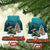 F Caw F Raven Santa Ceramic Ornament Funny Christmas - Wonder Print Shop