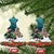 F Caw F Raven Santa Ceramic Ornament Funny Christmas - Wonder Print Shop
