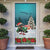 F Caw F Raven Santa Door Cover Funny Christmas - Wonder Print Shop