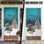 F Caw F Raven Santa Door Cover Funny Christmas - Wonder Print Shop