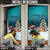 F Caw F Raven Santa Door Cover Funny Christmas - Wonder Print Shop