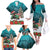 F Caw F Raven Santa Family Matching Off The Shoulder Long Sleeve Dress and Hawaiian Shirt Funny Christmas - Wonder Print Shop