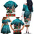 F Caw F Raven Santa Family Matching Off The Shoulder Long Sleeve Dress and Hawaiian Shirt Funny Christmas - Wonder Print Shop