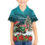 F Caw F Raven Santa Family Matching Off The Shoulder Long Sleeve Dress and Hawaiian Shirt Funny Christmas - Wonder Print Shop