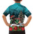 F Caw F Raven Santa Family Matching Off Shoulder Maxi Dress and Hawaiian Shirt Funny Christmas - Wonder Print Shop