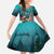 F Caw F Raven Santa Family Matching Off Shoulder Maxi Dress and Hawaiian Shirt Funny Christmas - Wonder Print Shop