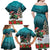 F Caw F Raven Santa Family Matching Off Shoulder Maxi Dress and Hawaiian Shirt Funny Christmas - Wonder Print Shop