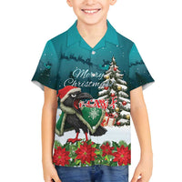F Caw F Raven Santa Family Matching Summer Maxi Dress and Hawaiian Shirt Funny Christmas - Wonder Print Shop