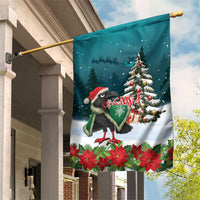 F Caw F Raven Santa Garden Flag Funny Christmas - Wonder Print Shop