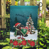 F Caw F Raven Santa Garden Flag Funny Christmas - Wonder Print Shop