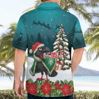 F Caw F Raven Santa Hawaiian Shirt Funny Christmas - Wonder Print Shop