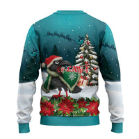 F Caw F Raven Santa Ugly Christmas Sweater Funny Christmas - Wonder Print Shop