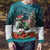F Caw F Raven Santa Ugly Christmas Sweater Funny Christmas - Wonder Print Shop