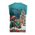 F Caw F Raven Santa Christmas Knitted V-Neck Vest Funny Christmas - Wonder Print Shop