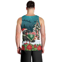 F Caw F Raven Santa Men Tank Top Funny Christmas - Wonder Print Shop
