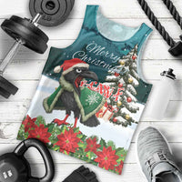 F Caw F Raven Santa Men Tank Top Funny Christmas - Wonder Print Shop