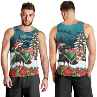 F Caw F Raven Santa Men Tank Top Funny Christmas - Wonder Print Shop