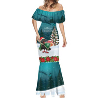 F Caw F Raven Santa Mermaid Dress Funny Christmas - Wonder Print Shop