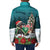 F Caw F Raven Santa Padded Jacket Funny Christmas - Wonder Print Shop