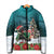 F Caw F Raven Santa Padded Jacket Funny Christmas - Wonder Print Shop