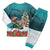 F Caw F Raven Santa Christmas Pajama Set Funny Christmas - Wonder Print Shop