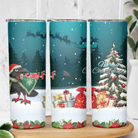 F Caw F Raven Santa Skinny Tumbler Funny Christmas - Wonder Print Shop