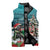 F Caw F Raven Santa Sleeveless Puffer Jacket Funny Christmas - Wonder Print Shop