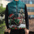 F Caw F Raven Santa Sleeveless Puffer Jacket Funny Christmas - Wonder Print Shop