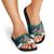 F Caw F Raven Santa Slide Sandals Funny Christmas - Wonder Print Shop