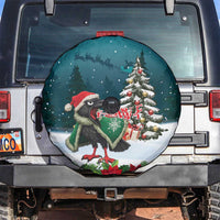 F Caw F Raven Santa Spare Tire Cover Funny Christmas - Wonder Print Shop