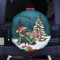 F Caw F Raven Santa Spare Tire Cover Funny Christmas - Wonder Print Shop