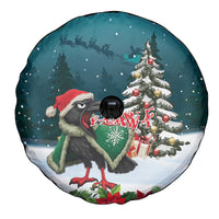 F Caw F Raven Santa Spare Tire Cover Funny Christmas - Wonder Print Shop