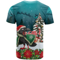 F Caw F Raven Santa T Shirt Funny Christmas - Wonder Print Shop
