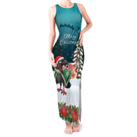 F Caw F Raven Santa Tank Maxi Dress Funny Christmas - Wonder Print Shop