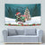 F Caw F Raven Santa Tapestry Funny Christmas - Wonder Print Shop