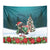 F Caw F Raven Santa Tapestry Funny Christmas - Wonder Print Shop