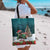 F Caw F Raven Santa Tote Bag Funny Christmas - Wonder Print Shop