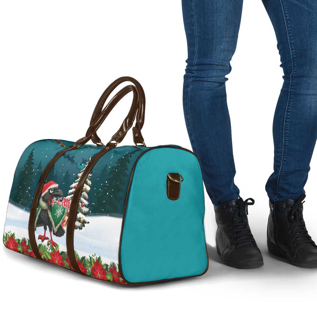 F Caw F Raven Santa Travel Bag Funny Christmas - Wonder Print Shop